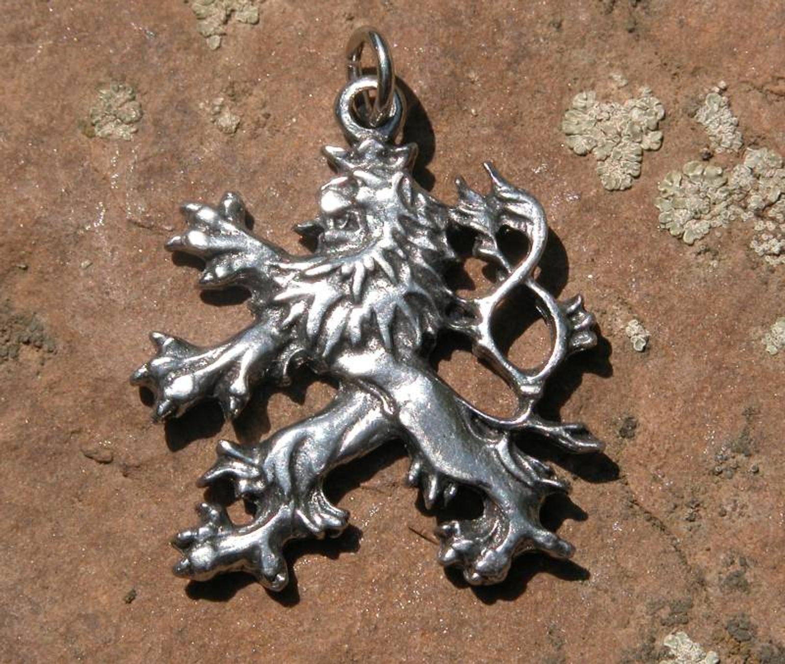 A two-tailed lion in Prague