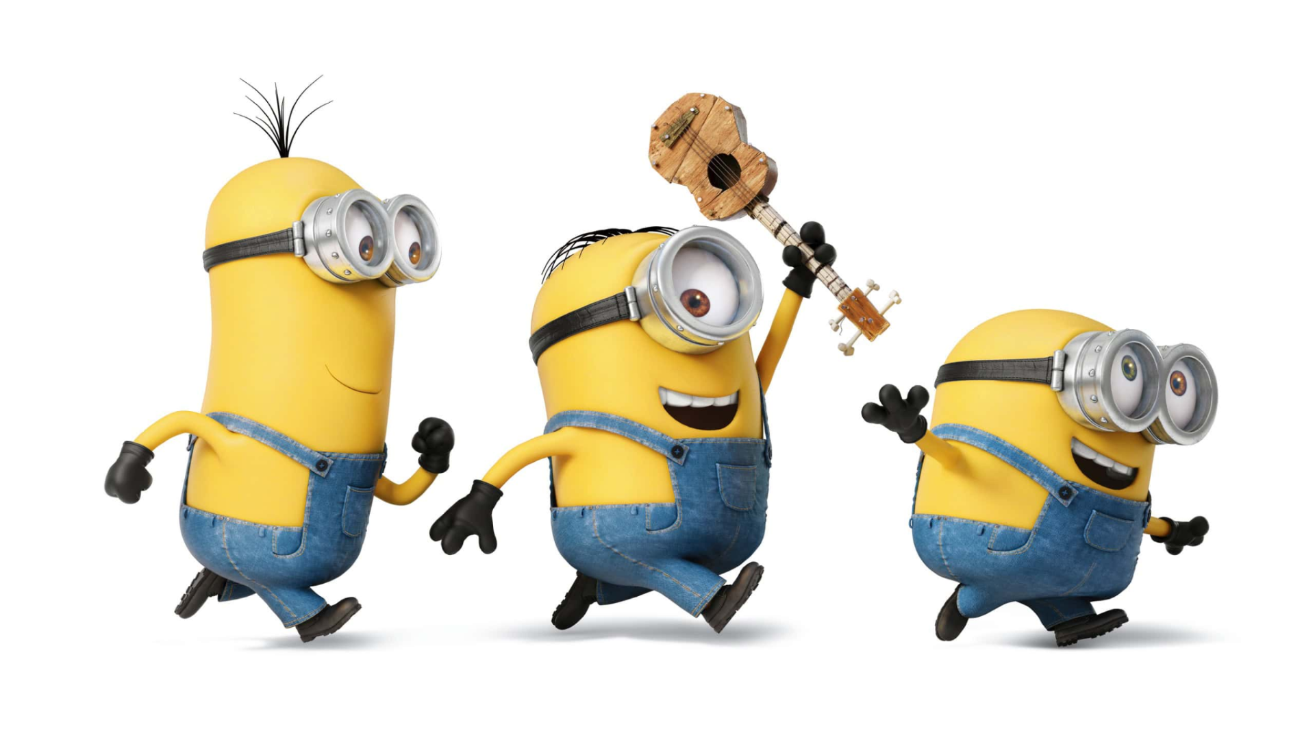Kevin, Stuart, and Bob from Minions